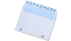 500 Enveloppes Américaines Open Système YNER 115X230 mm 90G/M² Sans Fenêtre