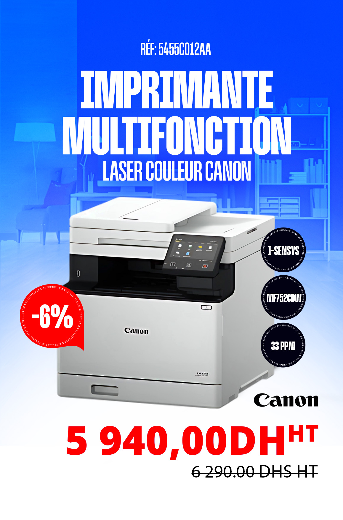 Offre Imprimante Multifonction Hp chez Carrefour