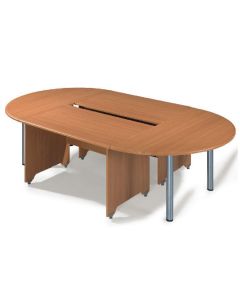 Table de réunion COMPO 290 x 160 x 75 cm wengé