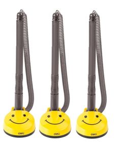 BOITE DE 24 STYLOS SUR SOCLE DELI-EQ50 0,7mm coloris au choix