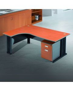 Bureau opérateur Compact SLIDE 160 cm Retour gauche