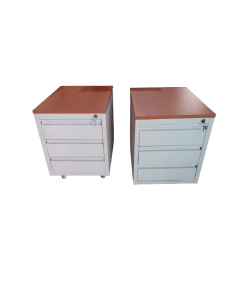 Caisson Mobile métallique 3 tiroirs top au choix