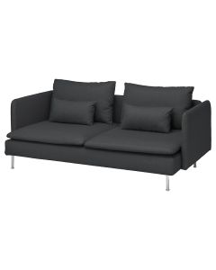 Canapé 3 places SÖDERHAMN - profonde, basse et douce - coloris au choix