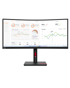 Écran LENOVO ThinkVision T34w-30 34 inch Ultrawide QHD Curved Monitor (63D4GAT1EU)