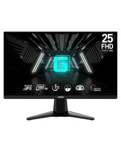 Ecran PC Msi Moniteur G255F 24.5" Rapid IPS 180Hz 1920 x 1080 pixels (FULL HD) (9S6-3BC01M-002)