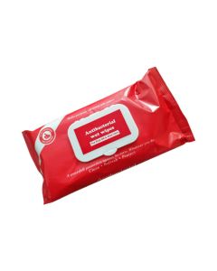 Dévidoir de 75 Lingettes Anti-bacteries Désinfectantes Multi-Usages ALOE-VERA