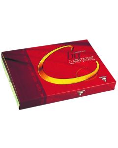 Lot de 5 Ramettes de papier filigrané C by clairefontaine A4 100g/m² 250F 6 teintes au choix