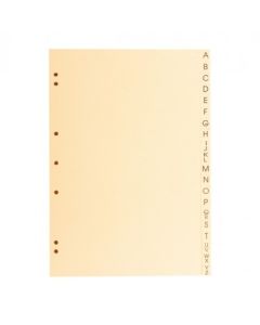 Intercalaire alphabétique SICLA – A à Z – Organisation de documents en classeur