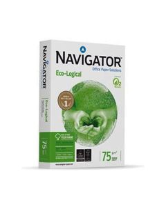 Lot de 5 Ramettes papier blanc Navigator Eco-logical A4 75 g/m² 500 feuilles