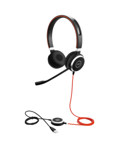 Micro-casque Jabra Anti-Bruit professionnel EVOLVE 40 UC Stéréo - USB et Jack 3.5 mm(6399-829-209)
