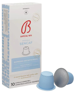 Paquet de 10 Capsules de Café Sencaf BARBERA compatible Nespresso®