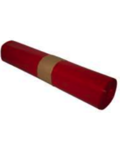 20 Rouleaux de 50 Sacs à Déchets Flex Rouge de 30L NF