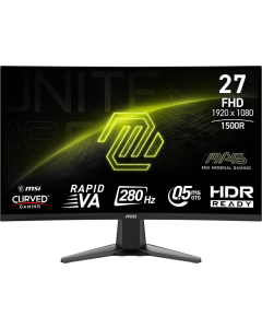 &Eacute;cran MSI MAG 276CXF incurv&eacute; Gaming 27" Full HD (9S6-3CE01M-014)