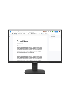 &Eacute;cran Plat Lenovo ThinkVision S22-4e 22"FHD 100Hz (64CBKAT6EU)