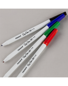 Boîte de 12 stylos feutres Mon Ami – Sign Pen 351 pointe fine – 4 coloris au choix