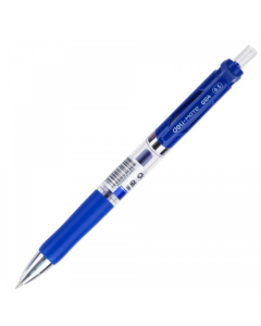 BOITE DE 12 STYLOS GEL DELI-Q10430 - 0,5mm Bleu 