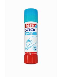 Colle en b&acirc;ton Tesa Stick Basic 21 g &ndash; Colle papier propre, pratique et sans solvant, id&eacute;ale pour l&rsquo;&eacute;cole, le bureau et la maison