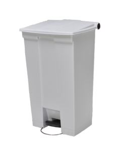 Collecteur à pédale Rubbermaid Step-On – 87 Litres – Ouverture sans contact – Plastique haute qualité