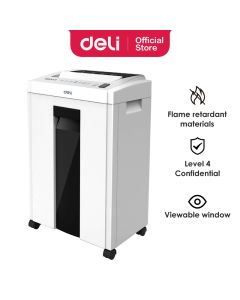 Destructeur De Papier Deli ET051 Coupe croisée 10 Feuilles / 16 Litres