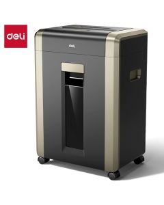 Destructeur de papier DELI ET099 Coupe croisée 25 feuilles / 31 litres