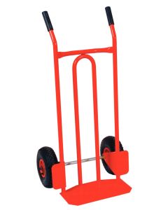 Diable &agrave; roues gonflables KS Tools &ndash; Charge max 250 kg &ndash; Acier &ndash; Roues &Oslash;260 mm (160.0225)