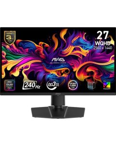 &Eacute;cran Gaming 27" WQHD 2560x1440 MSI MAG 273QP QD-OLED X24 Noir (9S6-3CE69H-010)