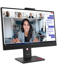 &Eacute;cran Lenovo ThinkVision T24-4v 24" Full HD IPS Webcam int&eacute;gr&eacute;e &ndash; HDMI / DP / VGA  36 mois (64B6MAT1EU)