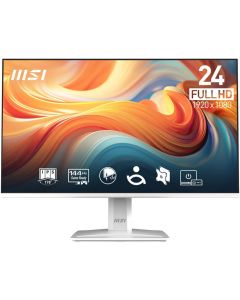 &Eacute;cran MSI PRO MP243W E14 23.8" Full HD LCD 144Hz &ndash; 1ms &ndash; HDMI / DisplayPort &ndash; Moniteur professionnel (9S6-3PD1CT-034)
