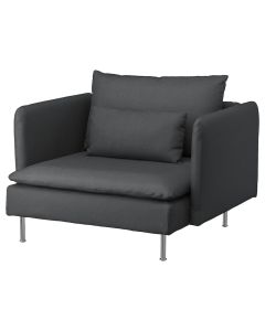 Fauteuil SÖDERHAMN - profonde, basse et douce - coloris au choix