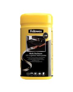 Distributeur de 100 lingettes nettoyantes parfum&eacute;es