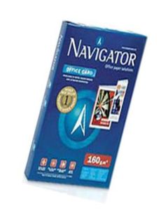 Lot de 5 Ramettes papier blanc Navigator A3 160g/m&sup2; 250 feuilles