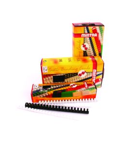 Boite de 100 baguettes spirales plastic pour reliure A4 MINTRA 10 mm