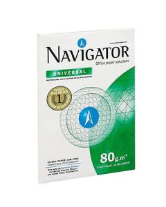 Lot de 5 Ramettes de papier blanc Navigator A3 80g/m&sup2; 500 feuilles