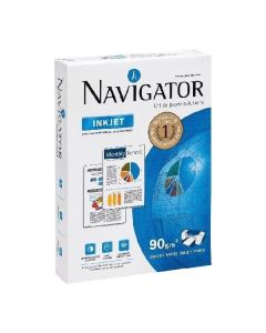 Lot de 5 Ramettes papier blanc Navigator A3 90g/m&sup2; 250 feuilles