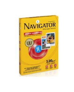 Lot de 8 Ramettes papier blanc Navigator A4 120g/m&sup2; 250 feuilles 