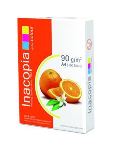 Lot de 5 Ramettes de papier blanc Inacopia A3 90g/m&sup2; 500 feuilles 