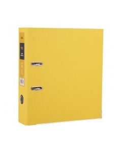 Lot de 10 Classeurs &agrave; levier Deli-B20150 Rio A4 3" jaune