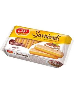 Lot de 20 Paquets de Biscuits SAVOIARDI LADY FINGER 200G - LAGO ELLEDI