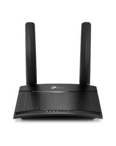 Modem/routeur sans fil TP-Link 4G LTE WiFi N 300 Mbps compatible tout opérateur Noir (TL-MR100)