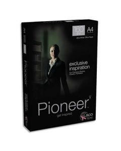 Lot de 5 Ramettes de papier blanc Pioneer A4 160g/m² 250 feuilles