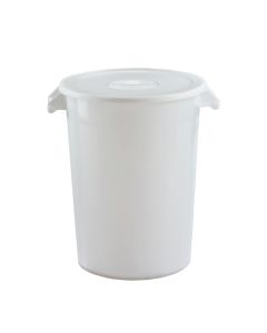 Poubelle alimentaire DENOX avec base coloris au choix 100 Litres Résistante aux chocs