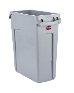 Poubelle RUBBERMADE en Slim Jim® 60 L avec poignées