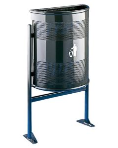 Poubelle JOFEL sur Pied  Antivandalisme basculant 40 Litres Multiples usages (AL81340)