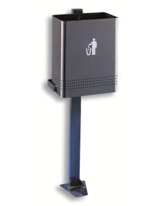 Poubelle PARKING sur pieds Epoxy 30 Litres Noire JOFEL (AL71910)