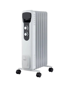 Radiateur bain d&rsquo;huile KING D&rsquo;HOME 02TACA207 - 1500 W &ndash; Thermostat m&eacute;canique &ndash; 3 niveaux de puissance - 7 &Eacute;l&eacute;ments