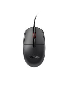 Souris optique filaire au design ergonomique Promate 1200 DPI Noir