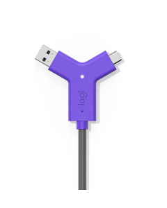Swytch Logitech Émetteur et récepteur AV Micro-USB B, USB Type-A, USB Type-C (952-000010)