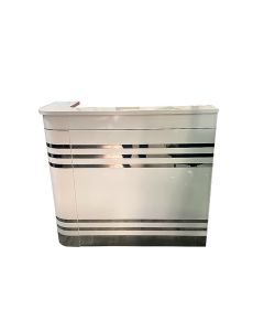 Comptoir 120*60*1050 couleur blanc