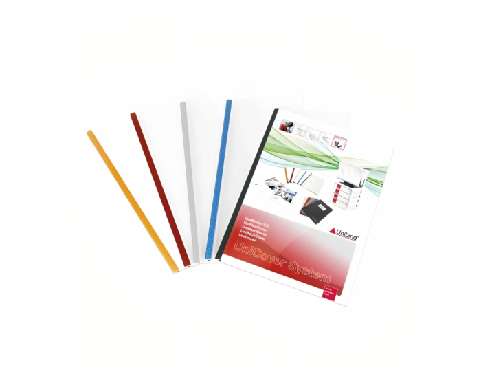 Pochette de 110 couvertures UniFlexcover Unibind A4 XS capacité 15 F