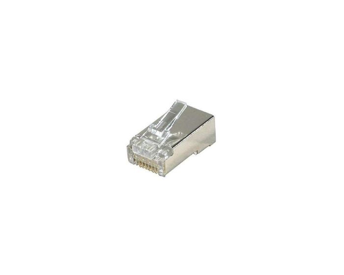 Connecteur RJ45 Cat 6 Plug Professionnel Blindé Nombre De Contacts : 8 Dorés